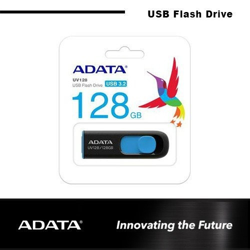 Jual FD ADATA UV128 128GB USB 3.2 Flashdisk 128 GB | Shopee Indonesia