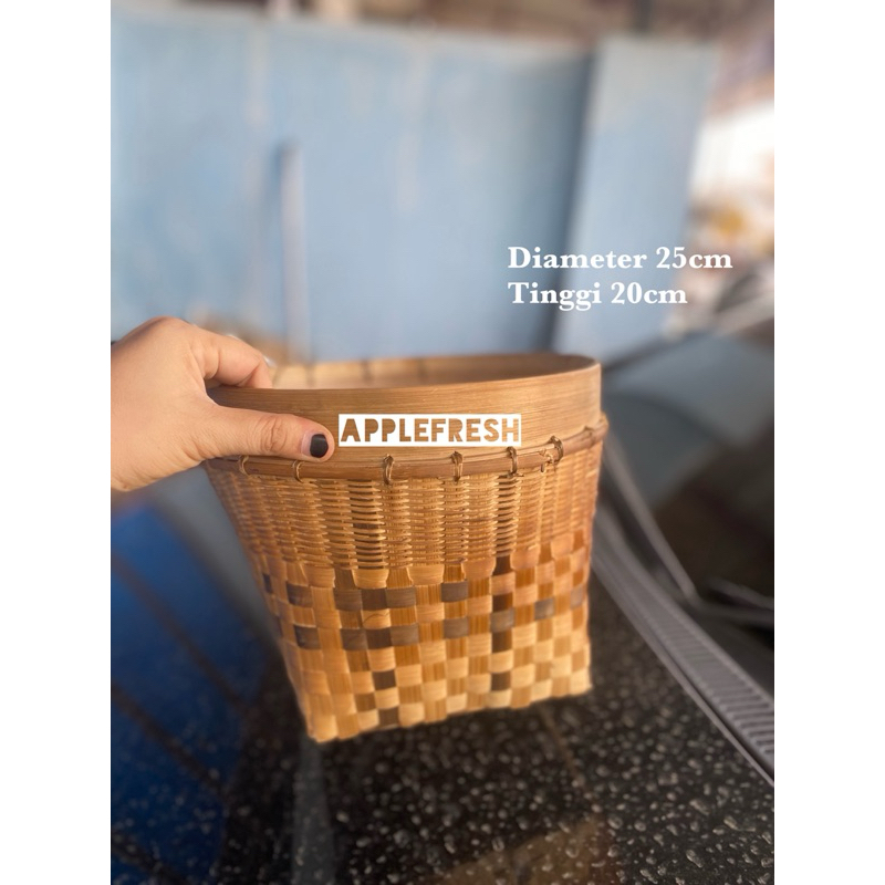 Jual Jual rinjing bambu murah D 25cm|Senik bambu murah|Harga rinjing ...
