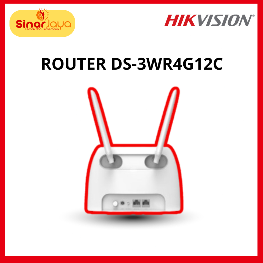 Jual HIKVISION DS-3WR4G12C WIRELESS ROUTER | Shopee Indonesia