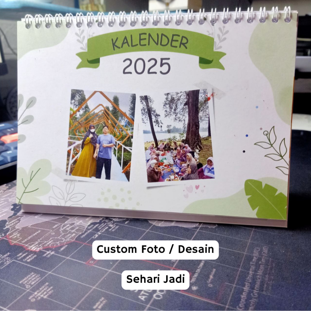 Jual Sehari Jadi Kalender Duduk 2025 Custom Foto Desain Kalender Meja Stitch Shopee Indonesia 4711