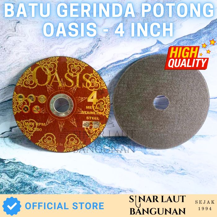 Jual Batu Potong Cutting Wheel 4 Inch OASIS BATIK | Shopee Indonesia
