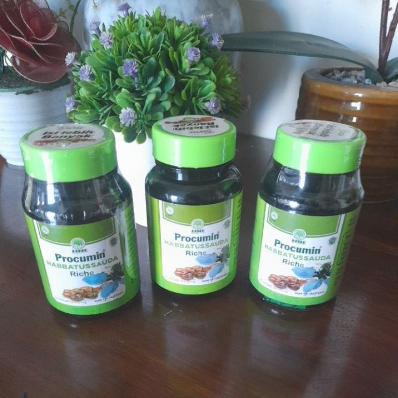 Jual PROCUMIN HABBATUSSAUDA RICH E ORIGINAL HNI | Shopee Indonesia