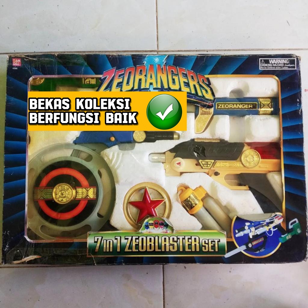 Jual Dx Power Rangers Zeo Chouriki Sentai Ohranger Weapon Set | Shopee ...
