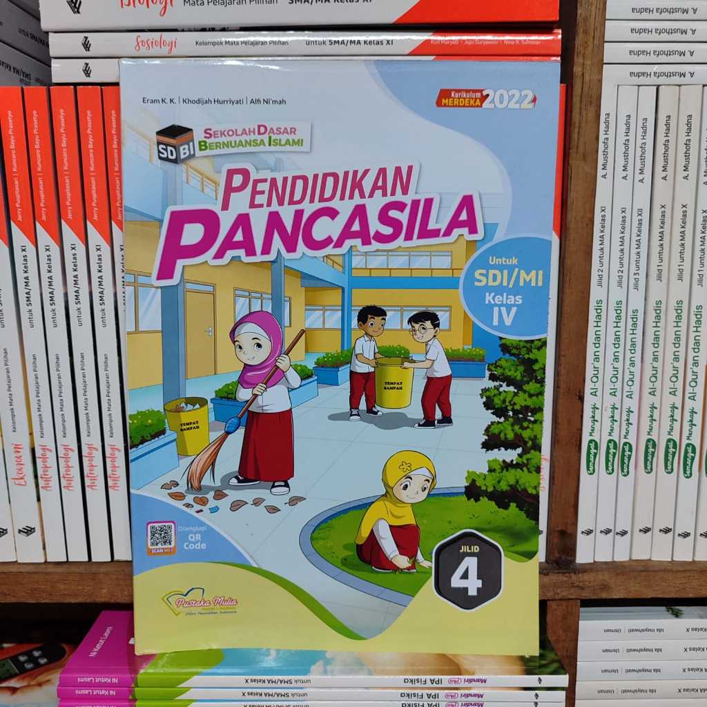 Jual Buku Pendidikan Pancasila SDBI Kelas 4 SD/MI Kurikulum Merdeka ...