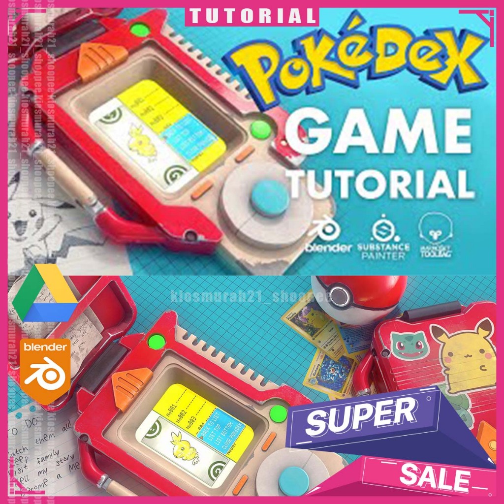 Jual Hero Prop Creation in Blender & Substance Painter Blender 3D ...