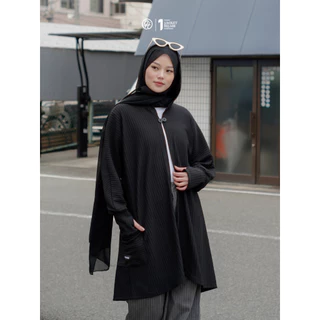 Cardigan hoodie muslimah best sale