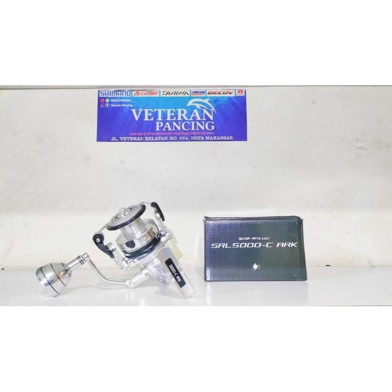Jual Reel Silver Rays Light 5000 C-ARK / Reel Tridentech Silver Rays ...