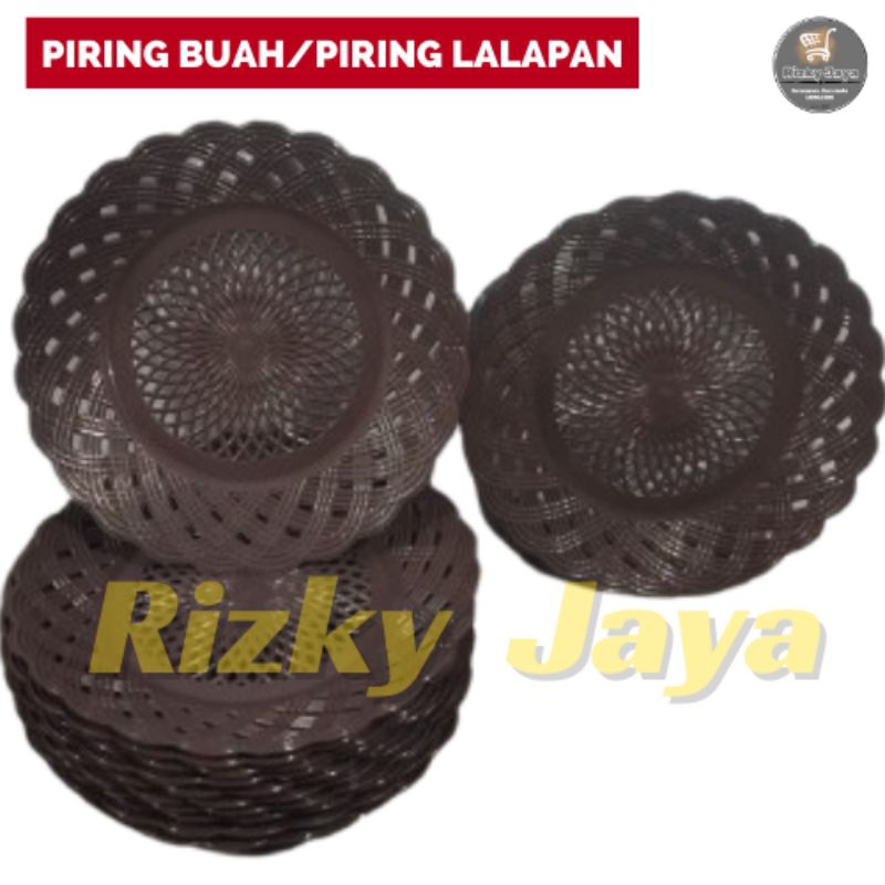 Jual PIRING PLASTIK/PIRING PARCEL BUAH/PIRING BUAH/PIRING LALAPAN TEBAL ...