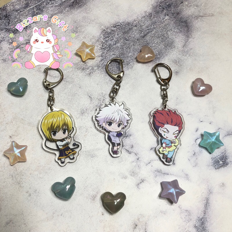 Jual Hunter x Hunter Keychain HXH Gantungan Kunci Anime Ganci Killua ...