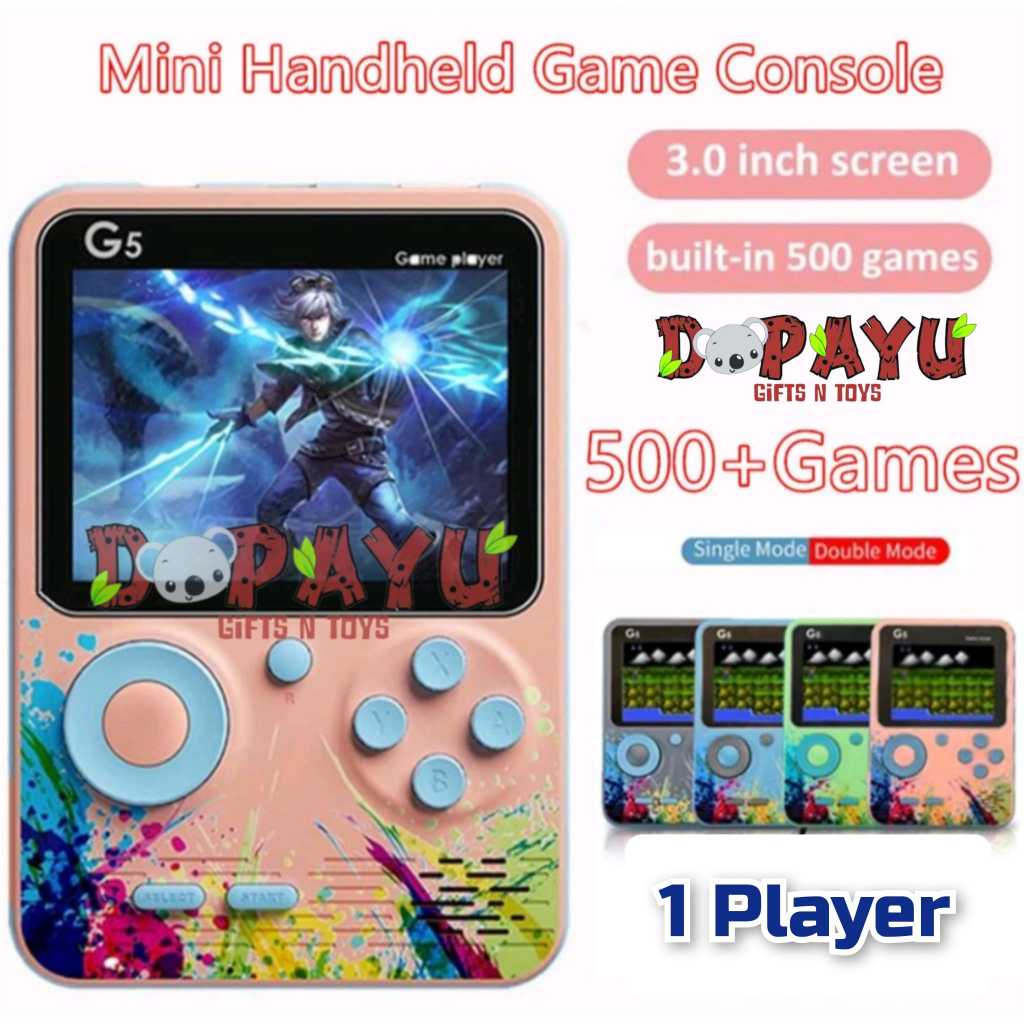 Jual Mainan Seru Gamebot 500 Permainan dalam 1 Perangkat GAME BOX G5 ...