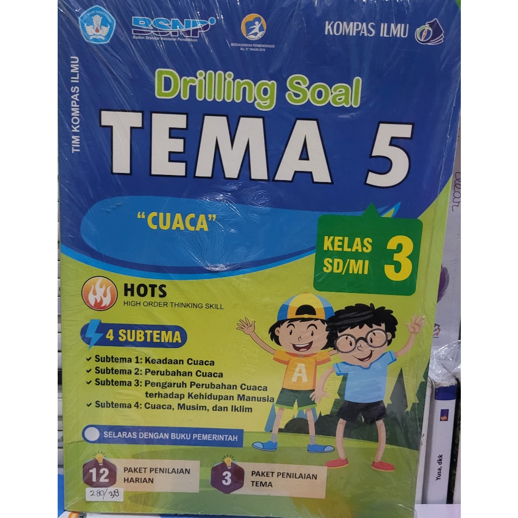 Jual BUKU KOMPAS ILMU DRILLING SOAL TEMA 5 KELAS 3 SD/MI | Shopee Indonesia