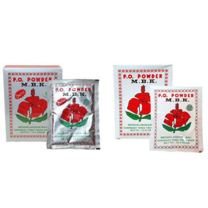 Jual MBK PO Powder Sachet | MBK Bedak Ketiak Sachet 13.6gr ( PUTIH ...