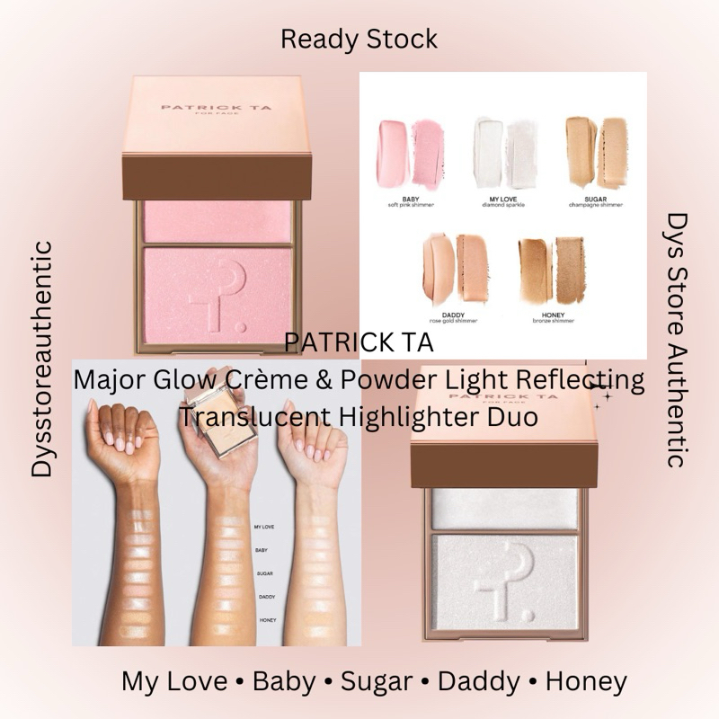 Jual READY STOCK PATRICK TA Major Glow Crème & Powder Light Reflecting ...