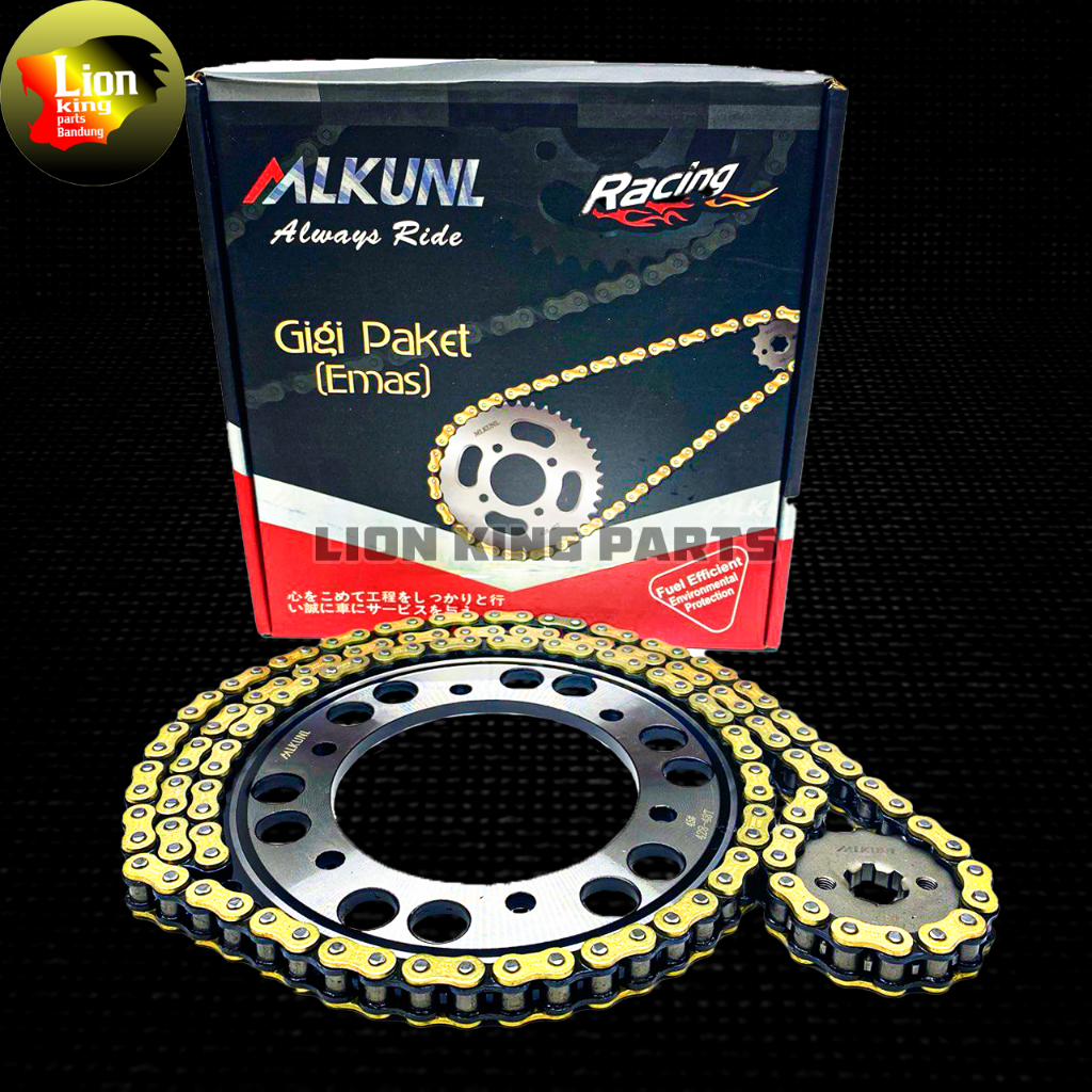 Jual GEARSET GEAR PAKET YAMAHA R15 VVA BK6 R15 V3 RACING GOLD MODEL SSS ...