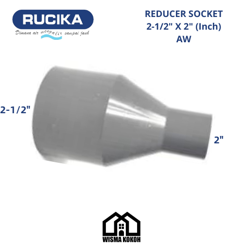 Jual RUCIKA VLOK SOK / REDUCER SOCKET PVC 2-1/2