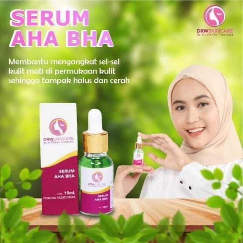 Jual ORIGINAL SERUM AHA BHA DRW SKINCARE, SERUM UNTUK JERAWAT DAN BEKAS ...