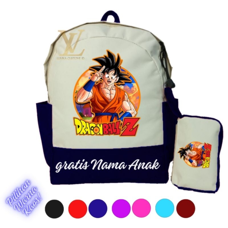 Jual Tas Anak Dragon ball I Tas Anak Sekolah dan Tempat Pensil