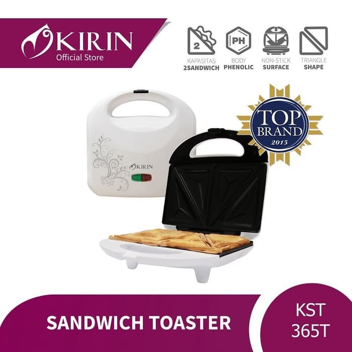 Jual Pemanggang Roti Kirin Sandwich Toaster KST-365T Garansi Resmi