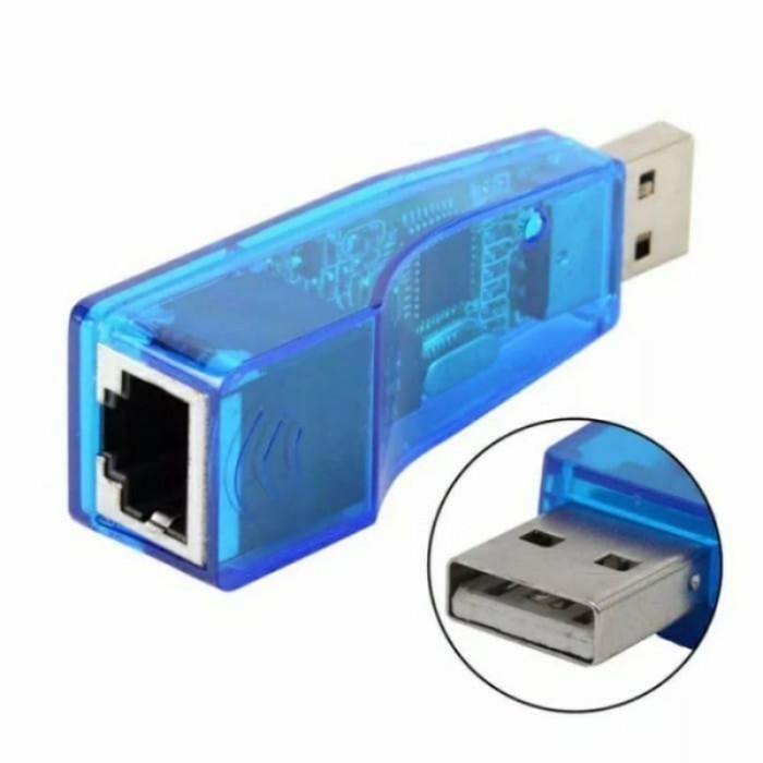 Jual Usb Lan Adapter Biru / USB TO Ethernet Rj45 Biru - AS | Shopee ...