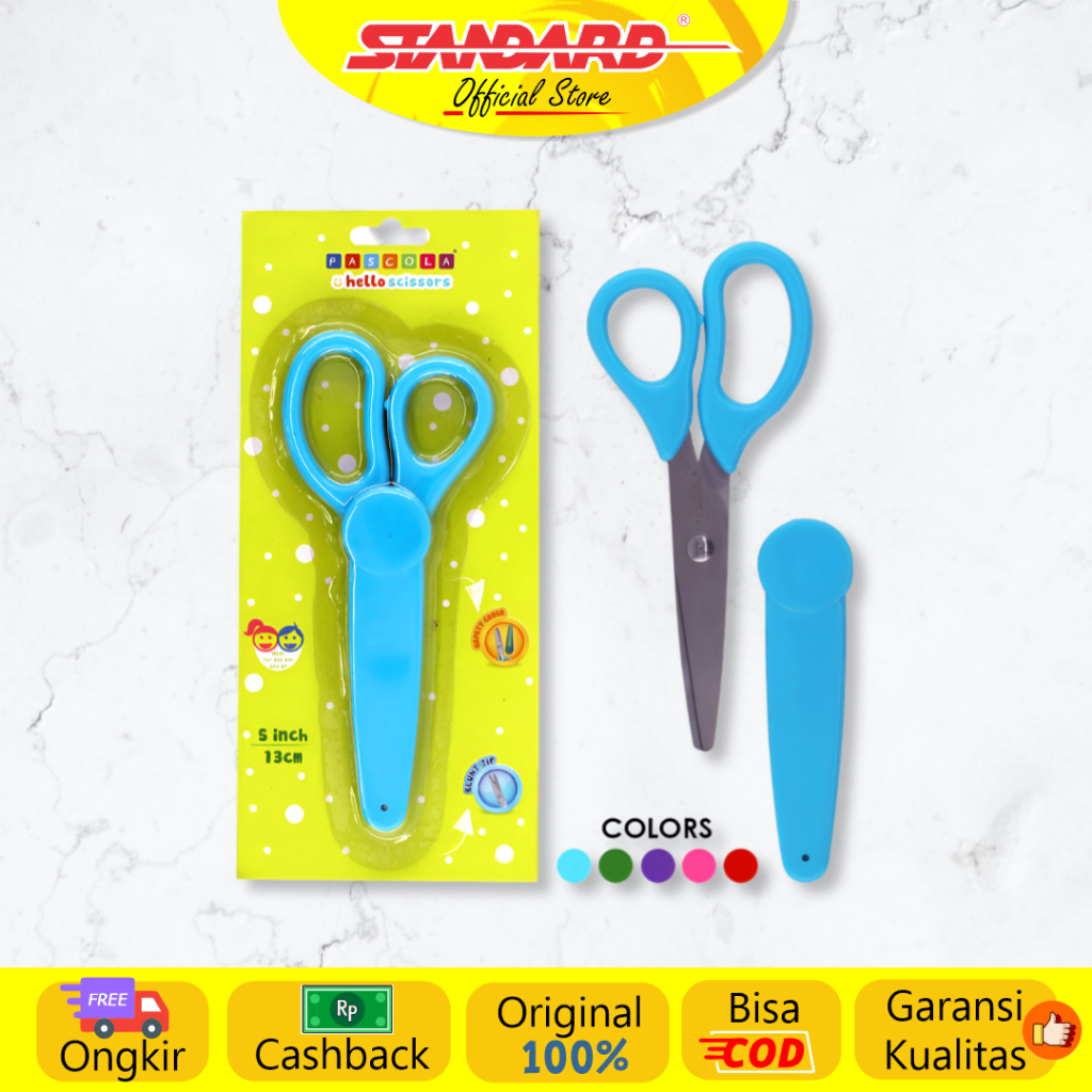 Standard - Pascola Hello Scissors ( Gunting / Alat Pemotong Kertas ) (2)