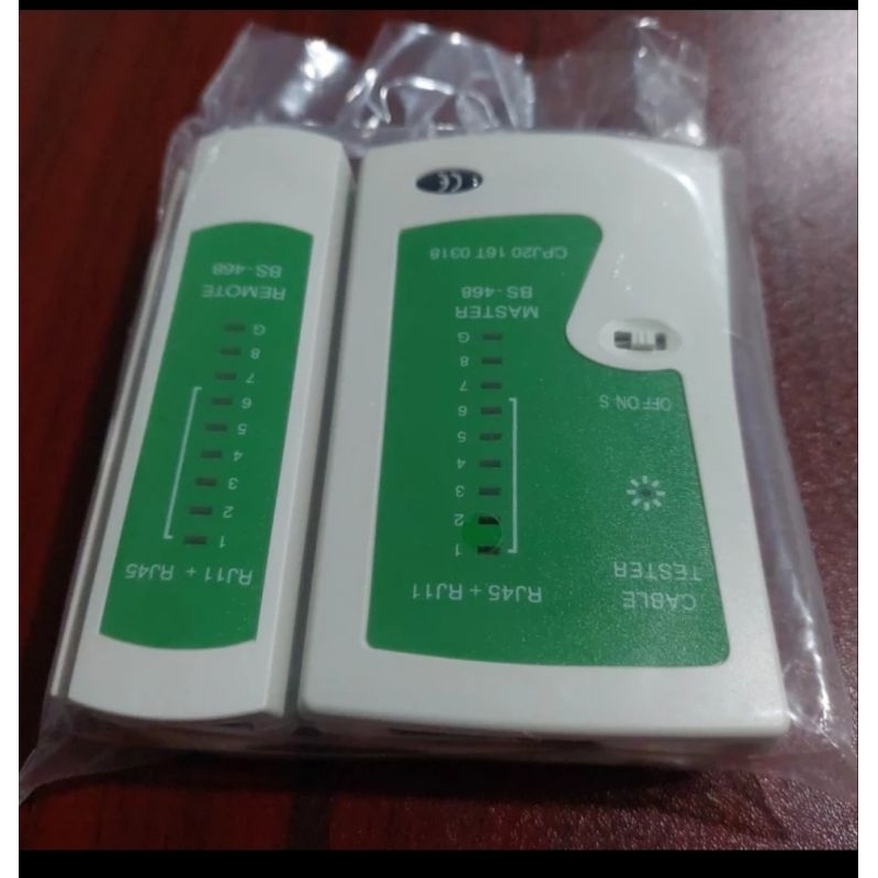 Jual Lan Tester Alat penguji kabel lan rj45 dan rj11 + baterai | Shopee ...