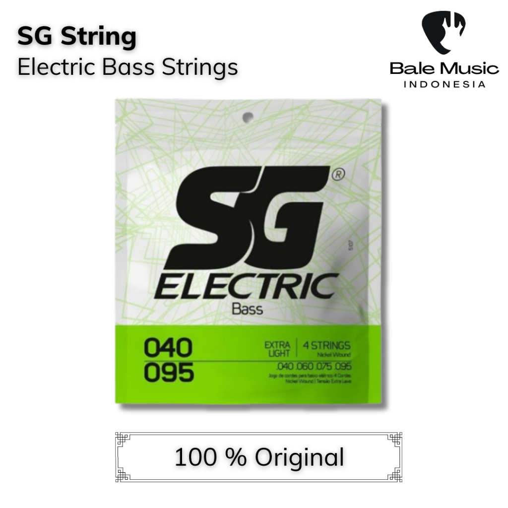 Jual Senar Bass Elektrik SG String 5107 Extra Light 40-95 Original ...