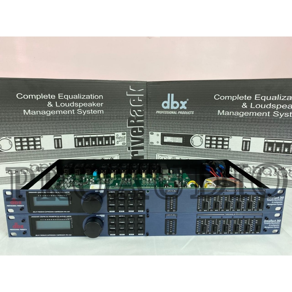 Jual Management DBX Drive Rack 260 Grade A + Trafo - Non Switching ...