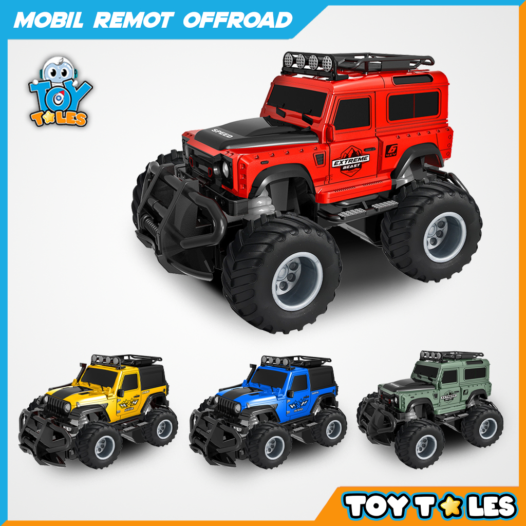 Jual [TOY TALES] Mobil Remote Control Model Mobil Jeep - Kendaraan Off ...
