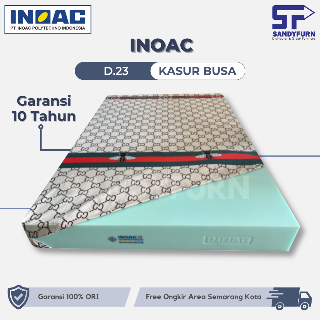 Jual INOAC - Kasur Busa - D.23 - Garansi 15 Tahun Tebal 20 cm dan Tebal ...