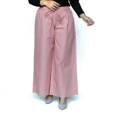 Celana Kulot Jumbo Premium XXL Pinggang Full Karet Bahan Katun Outlet Shopee Bisa