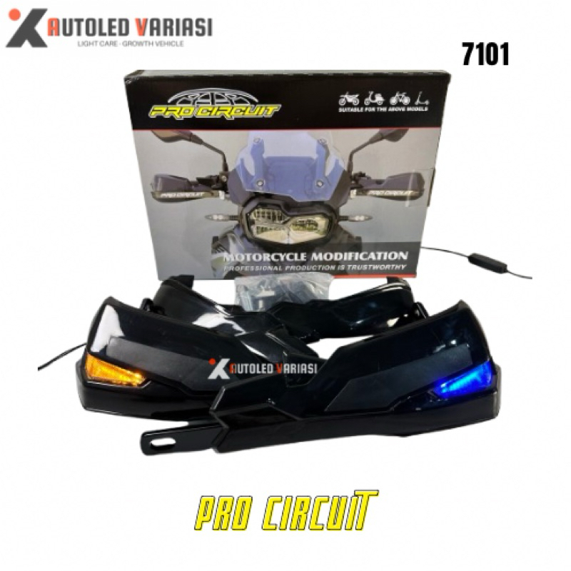 Jual Handguard Circuit Led 2 in 1 Proguard Trial New Model Universal ...