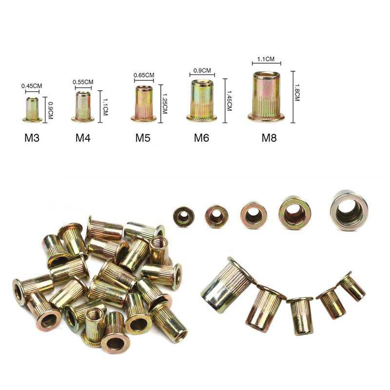 Jual rivet mur rifet carbon steel 100pcs | Shopee Indonesia