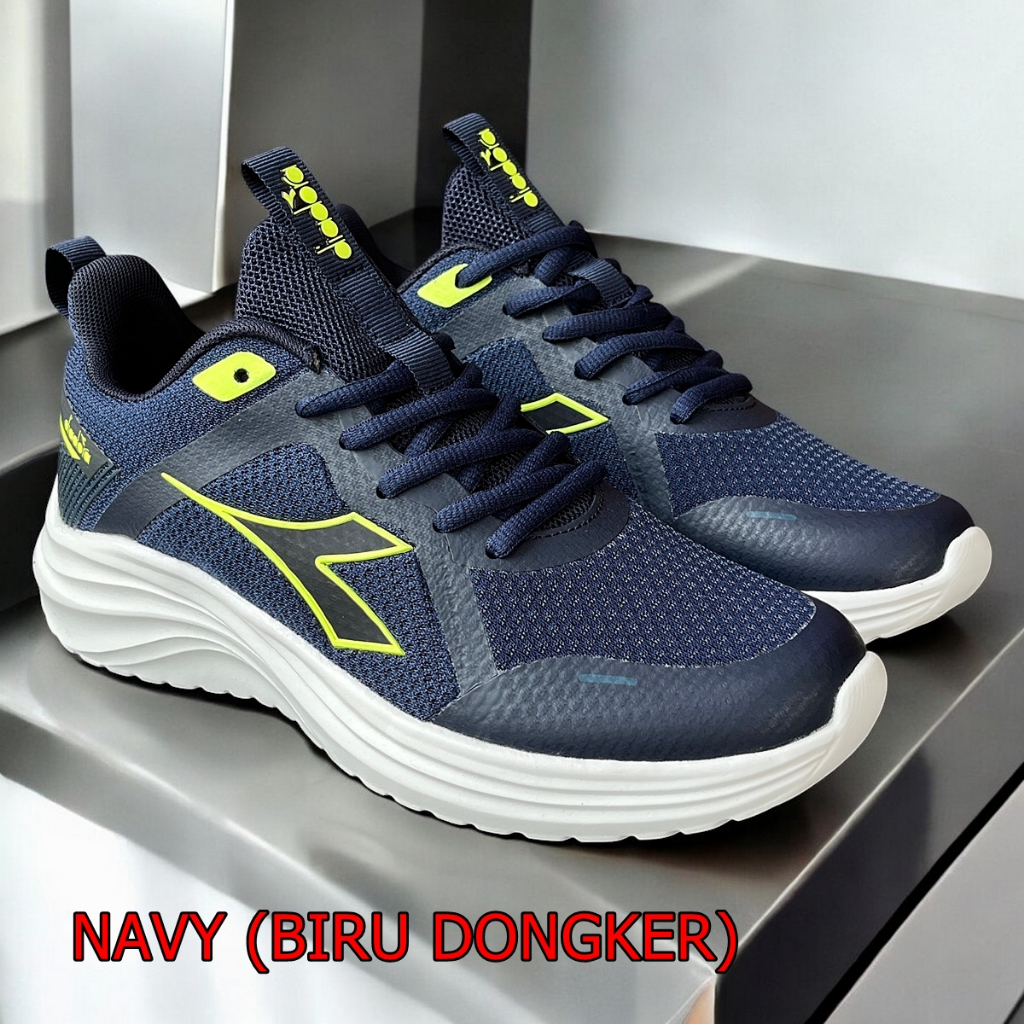 Diadora Big Sale Sepatu Sneaker Running Pria ORIGINAL