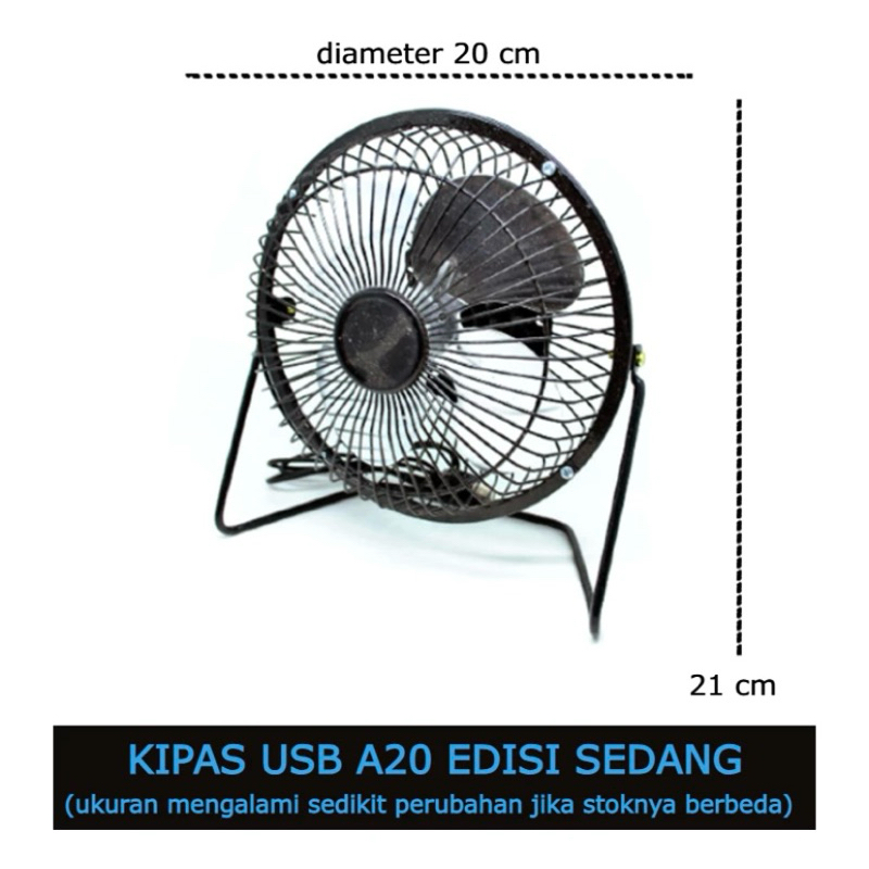 Jual Kipas portable besi mini / kiaps usb besi mini / kipas portable ...