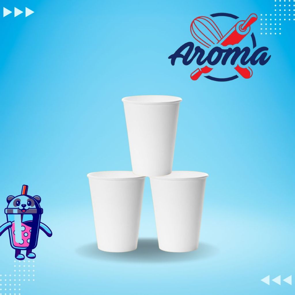 Jual Paper Cup Sjp | Gelas Kertas Kopi Isi 50 Pcs | Shopee Indonesia