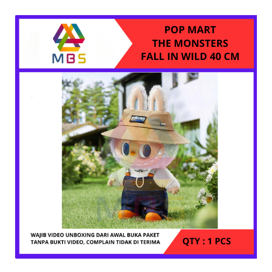 LABUBU THE MONSTERS FALL IN WILD40cm 新品