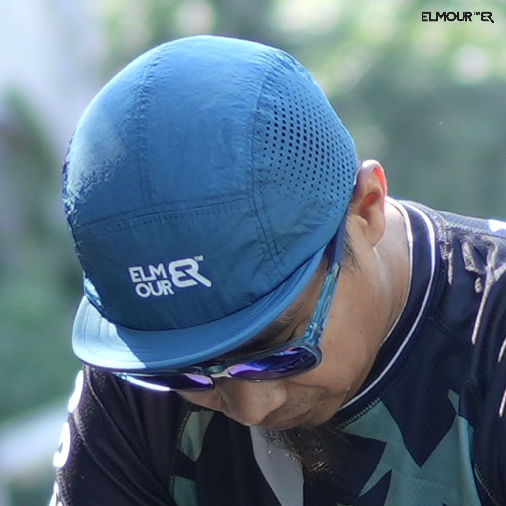 Jual Elmour Topi Olahraga Sepeda dan Running Sporty Ringan Quickdry ...