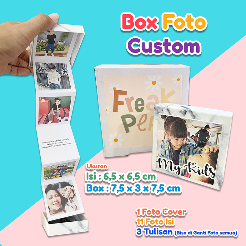 Jual BOX FOTO KUSTOM | ukuran panjang | box foto pacar teman dan ...