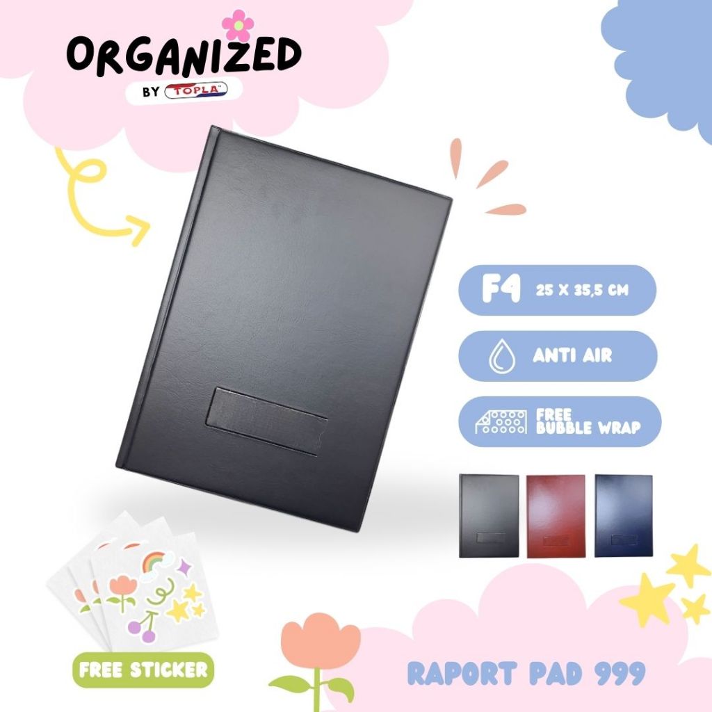 Jual Topla dokumen keeper 999 map tempat penyimpanan dokumen pennting ...