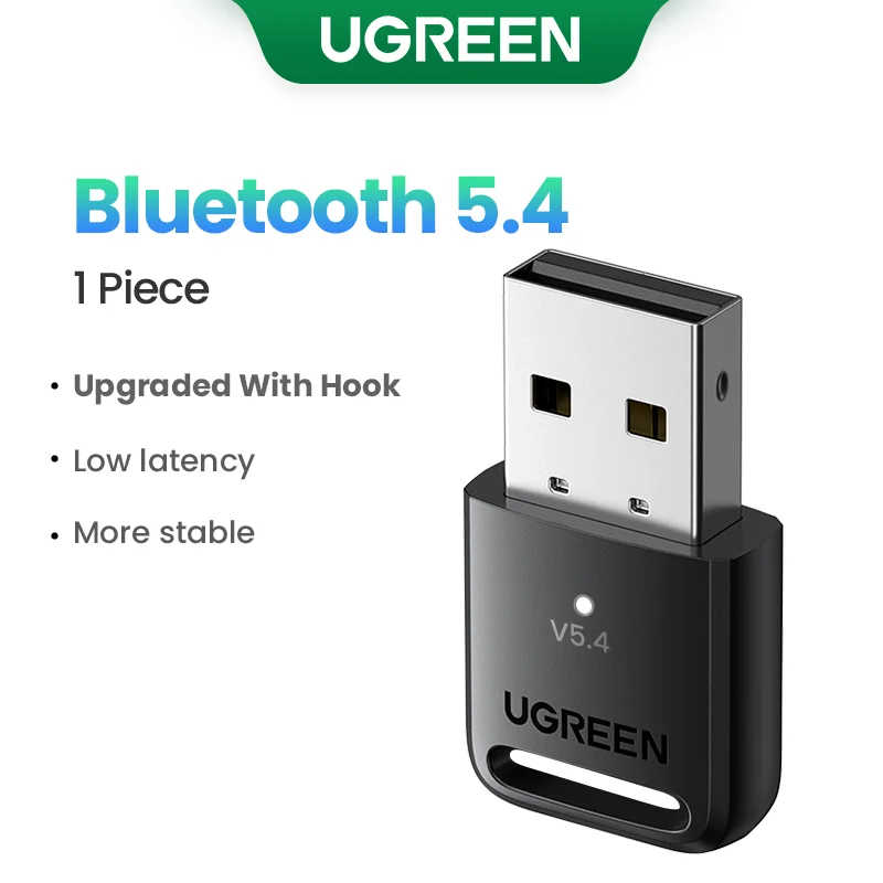 UGREEN Bluetooth USB Adapter Transmitter for PC Dongle Wireless Mouse  Keyboard Music Audio Receiver