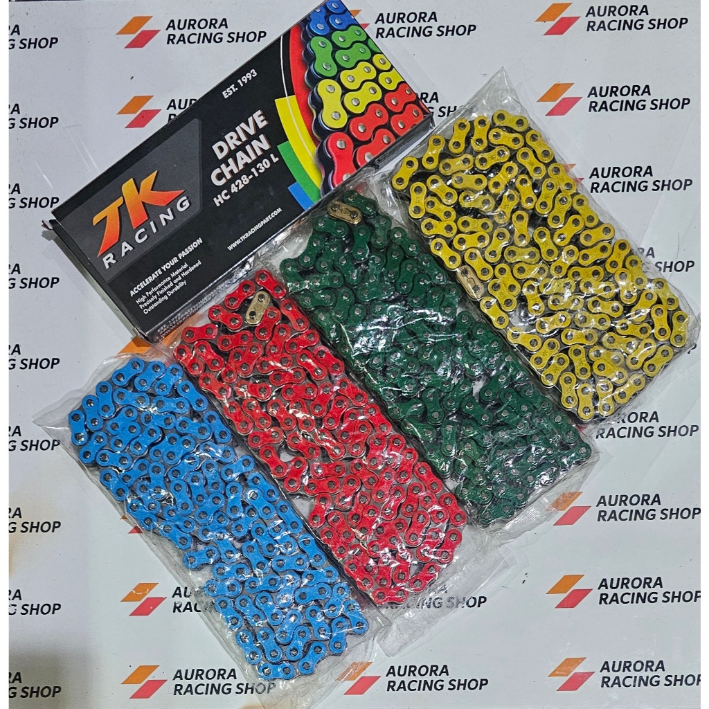 Jual RANTAI TK RACING 428 HC - 130L COLOUR SERIES | Shopee Indonesia