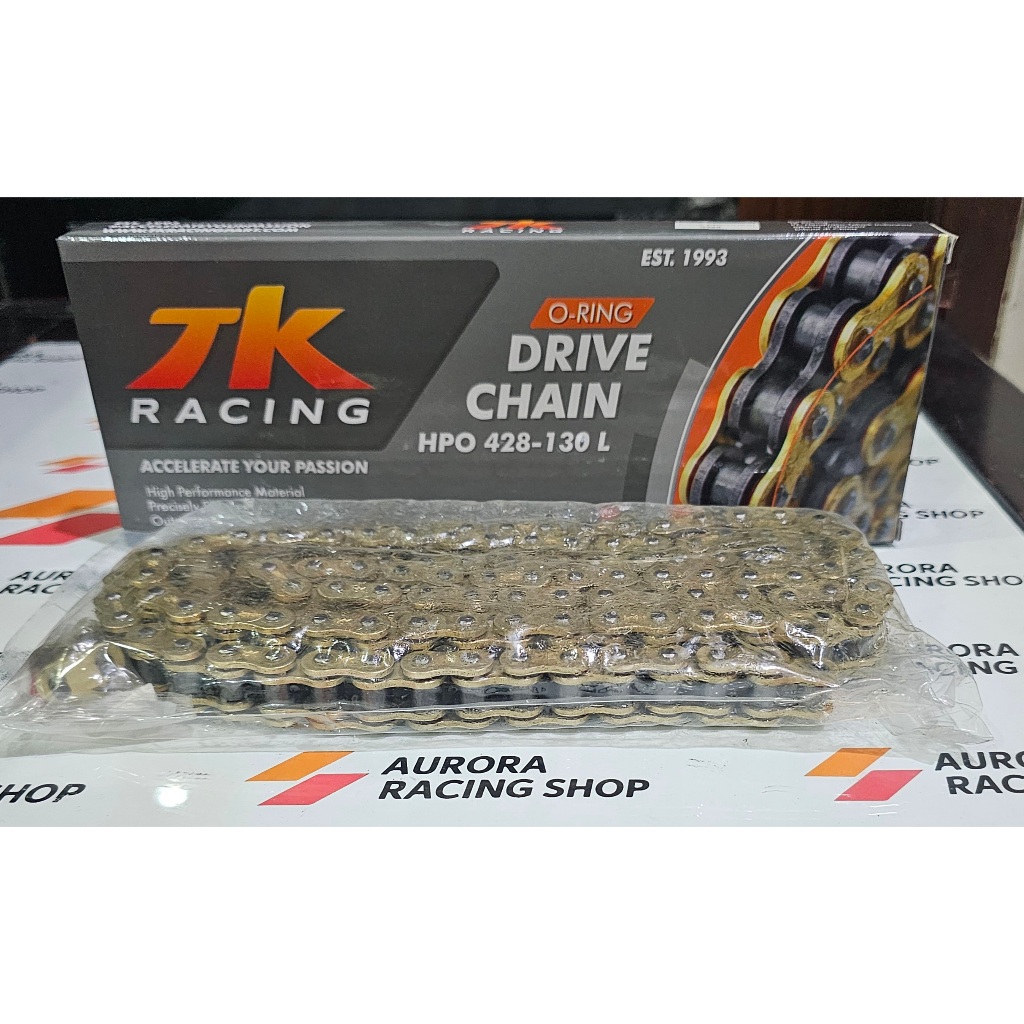Jual RANTAI TK RACING 428 HS - 130L GOLD / 428 HS - 130L BLACK GOLD ...