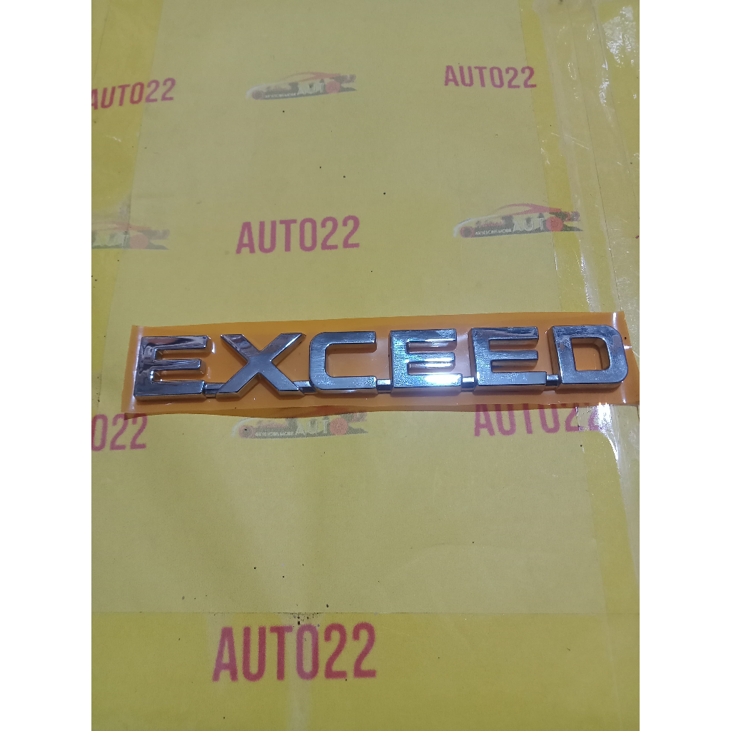 Jual Logo Emblem ULTIMATE EXCEED bagasi untuk new xpander 2022 up ...