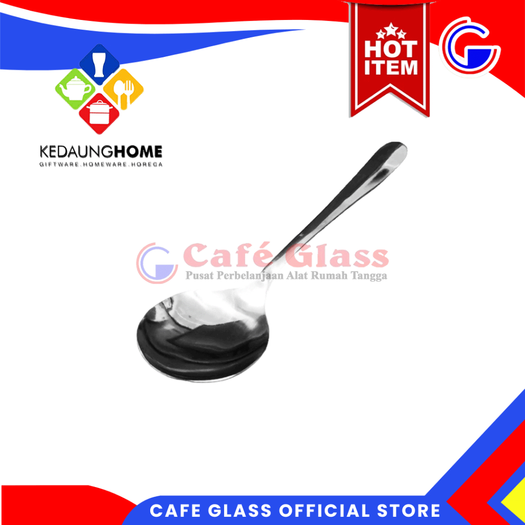 Bmlb Sendok Garpu Makan Sendok Soup Stainless Kedaung