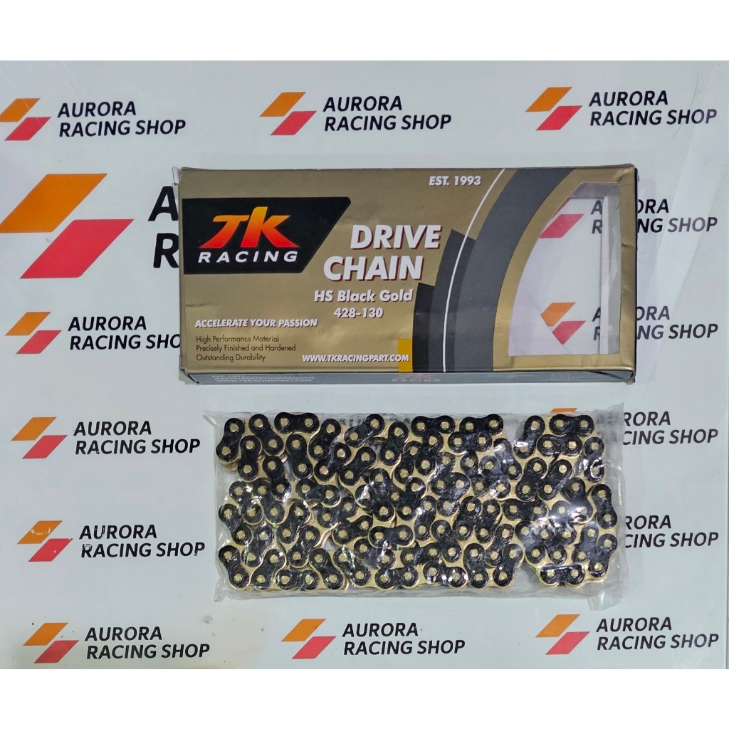 Jual RANTAI TK RACING BLACK GOLD 428 HS - 130L / 140L - ORIGINAL TK ...