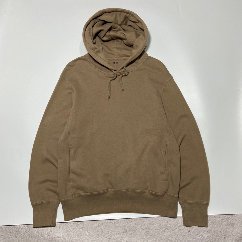 Jual HOODIE UNIQLO BEIGE Shopee Indonesia