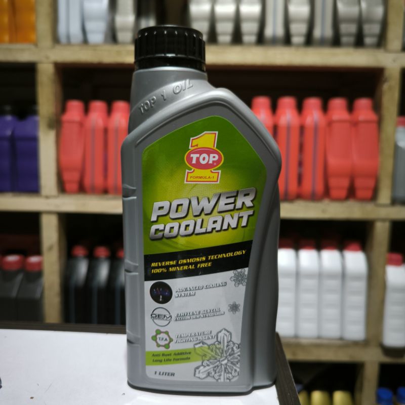 Jual TOP 1 Power Coolant Air Radiator TOP 1 1Liter | Shopee Indonesia