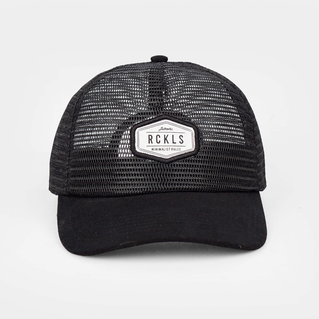 Jual RCKLS. Topi Pria Jaring Trucket | Topi Trucker Ramos Black| Topi ...