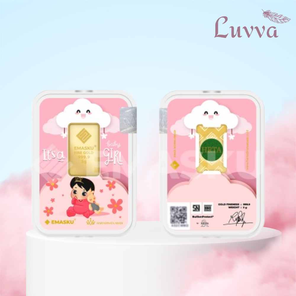 Jual LOGAM MULIA EMASKU GIRL SERIES 5GR | Shopee Indonesia