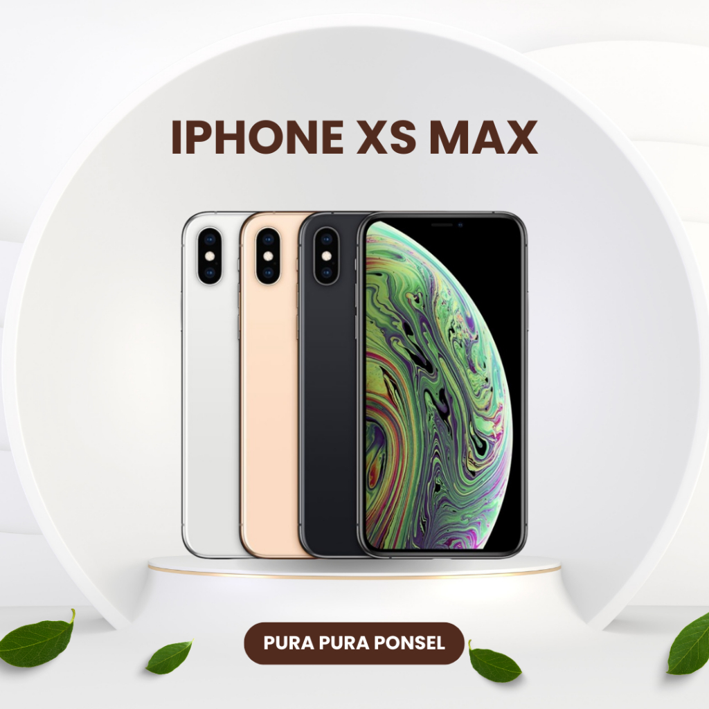 Jual Apple iPhone XS Max Second New Garansi Resmi 64GB 256GB 512GB